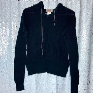 SO Hooded Knit Sweater